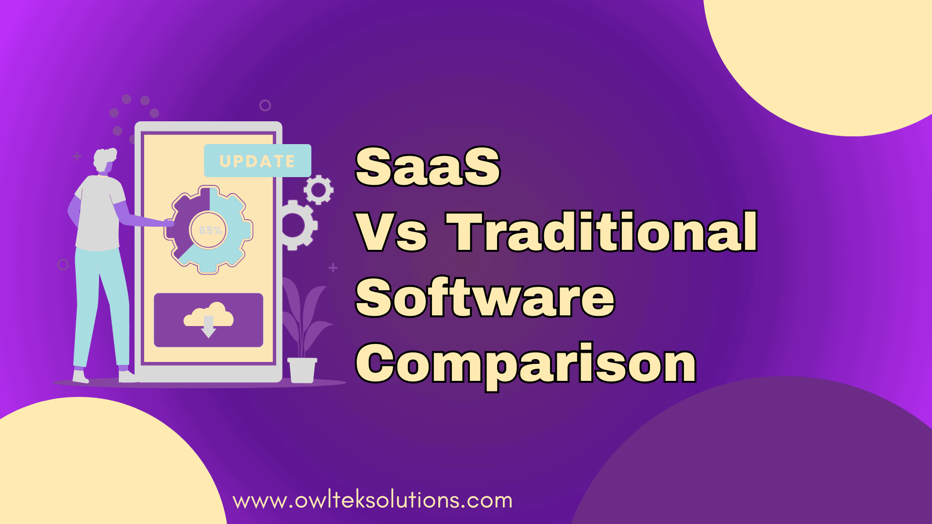 SaaS Vs Traditional Software Comparison